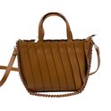 Bolso Tiras Superpuestas Marrón Bolso Tiras Superpuestas Marrón